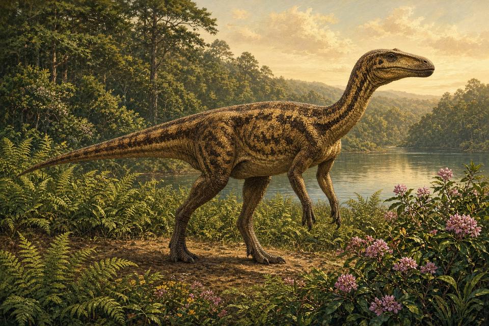 Original drawing of Dakotadon