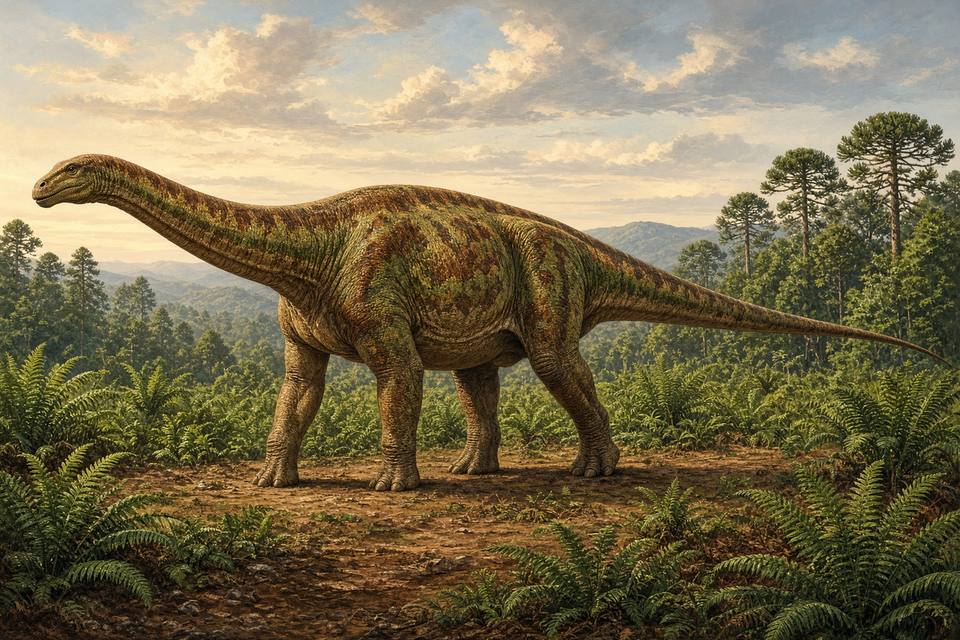 Original drawing of Dashanpusaurus