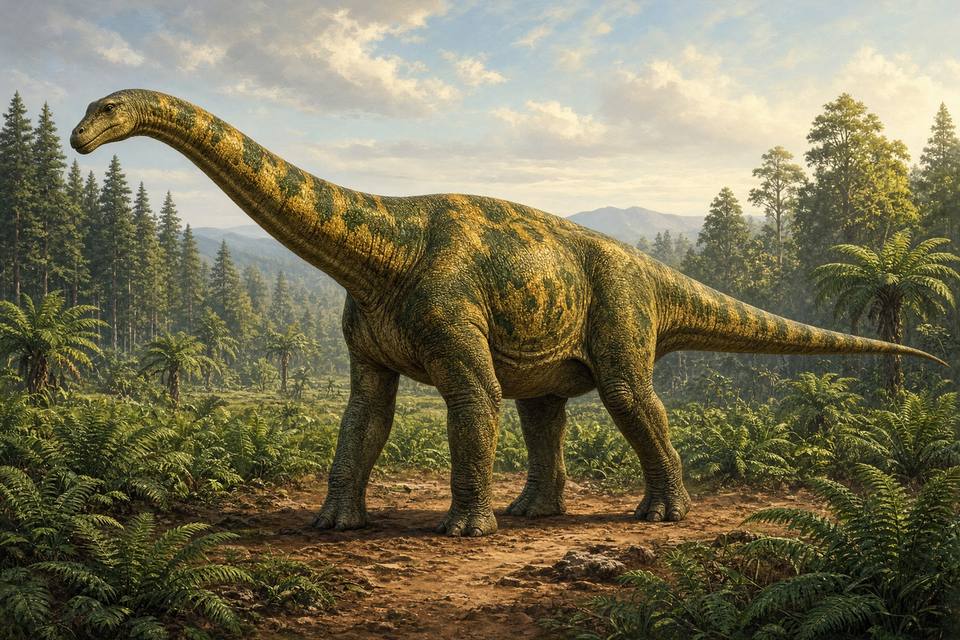 Original drawing of Datousaurus