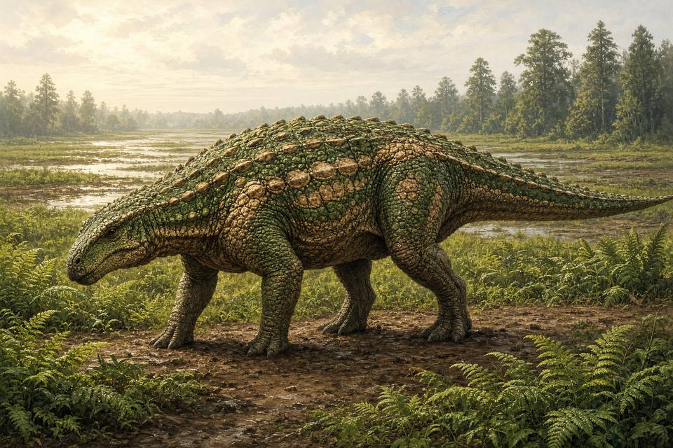 Original drawing of Denversaurus