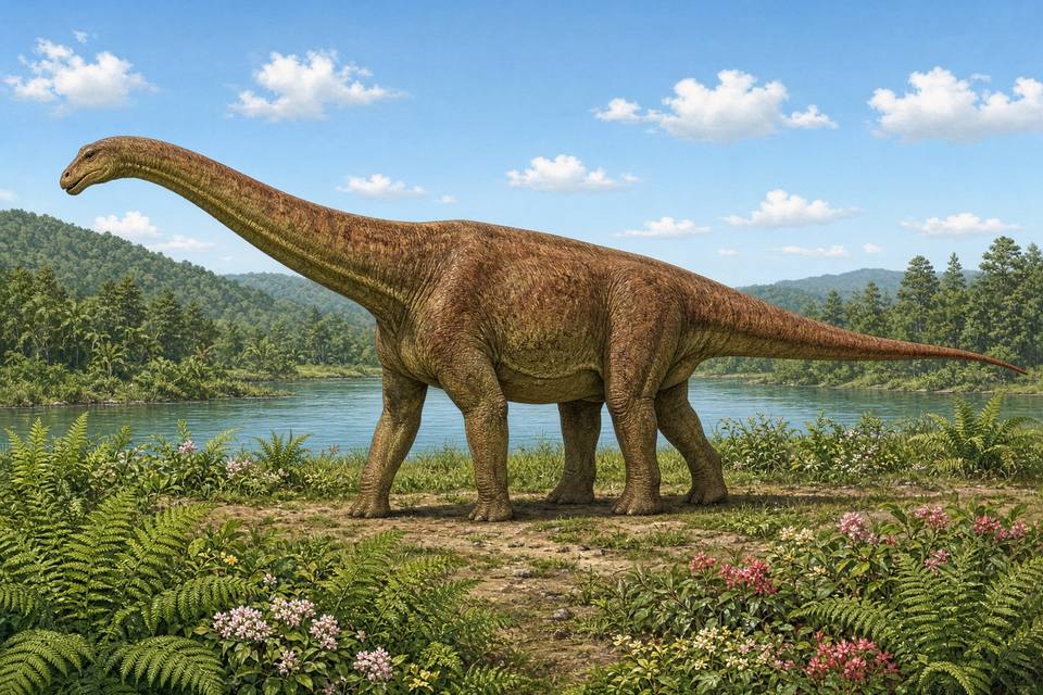 Original drawing of Dinodocus