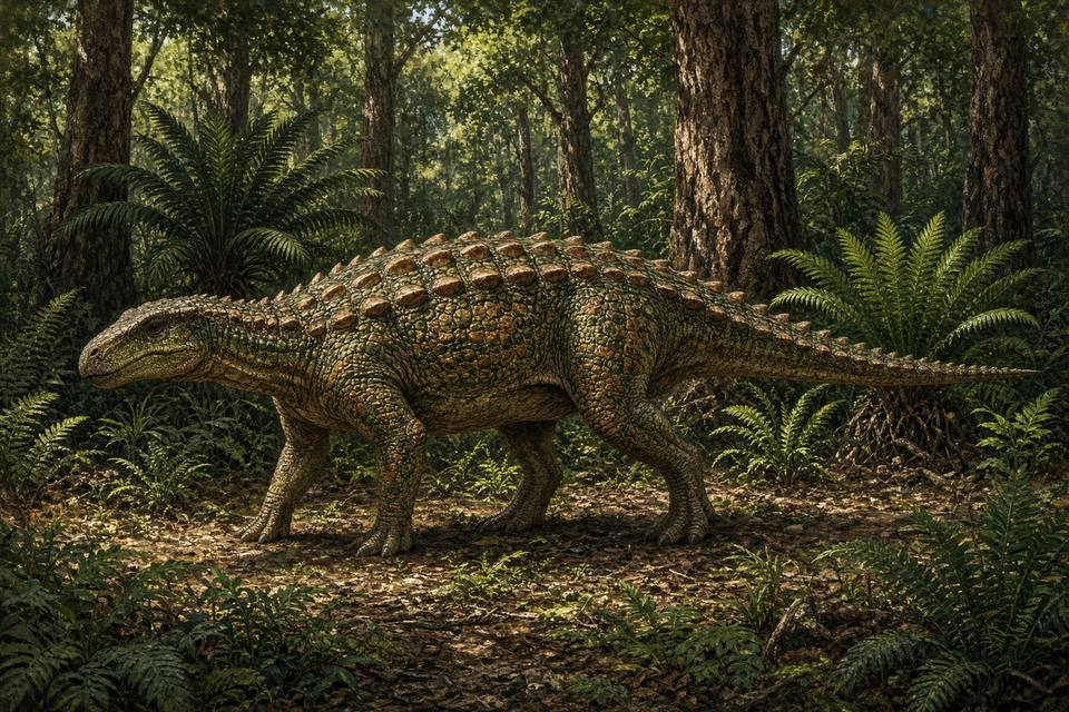 Original drawing of Dracopelta