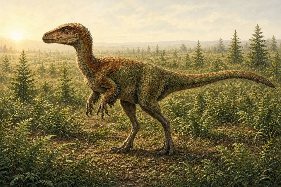 Original drawing of Dracoraptor