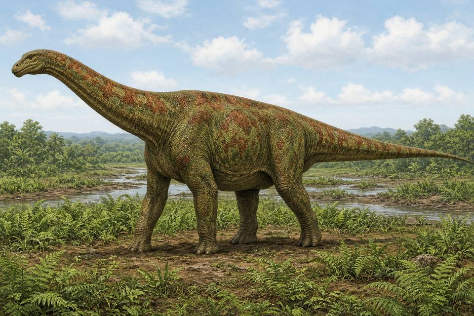 Original drawing of Dreadnoughtus