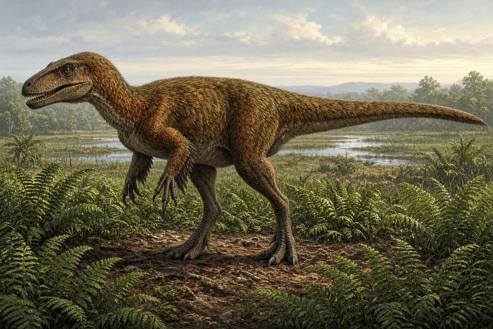 Original drawing of Dryptosauroides