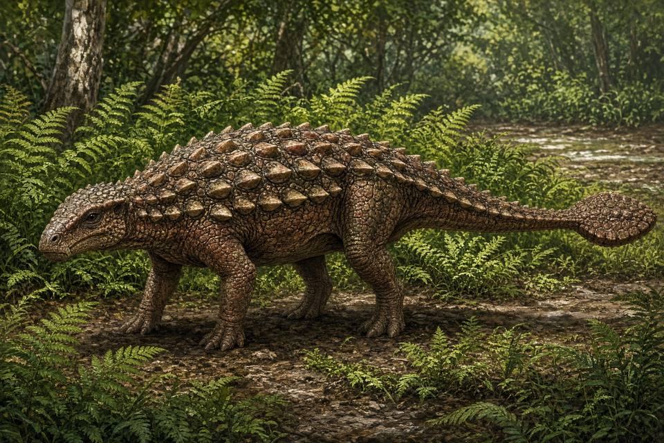 Original drawing of Dyoplosaurus