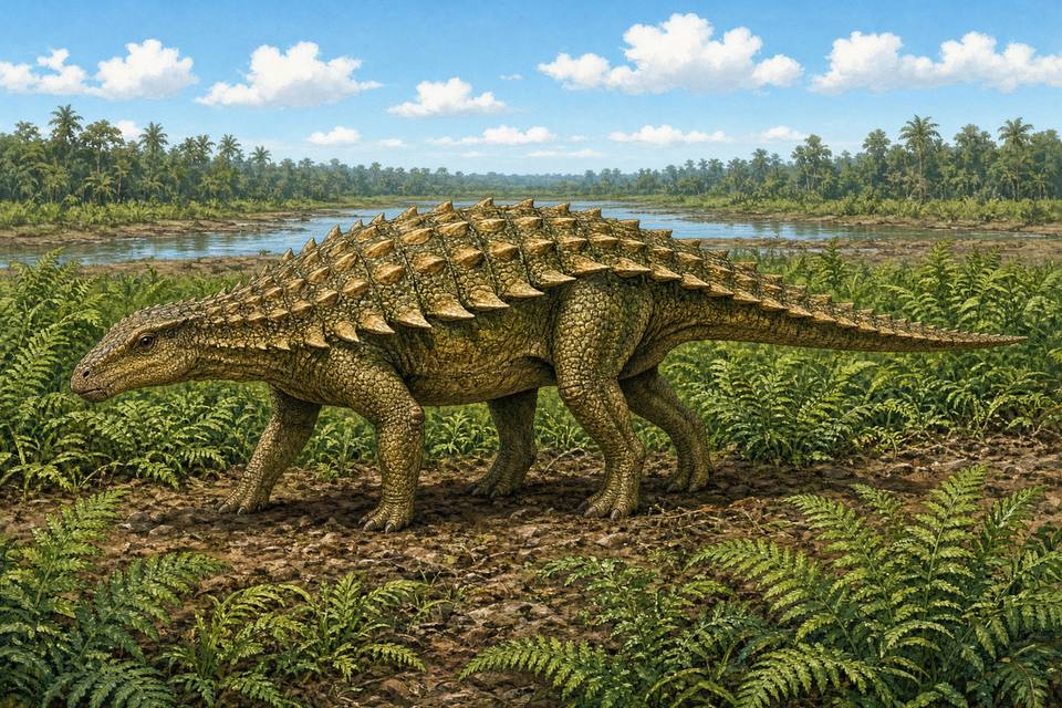 Original drawing of Edmontonia