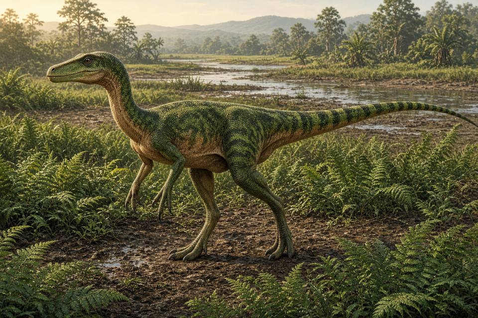 Original drawing of Elmisaurus