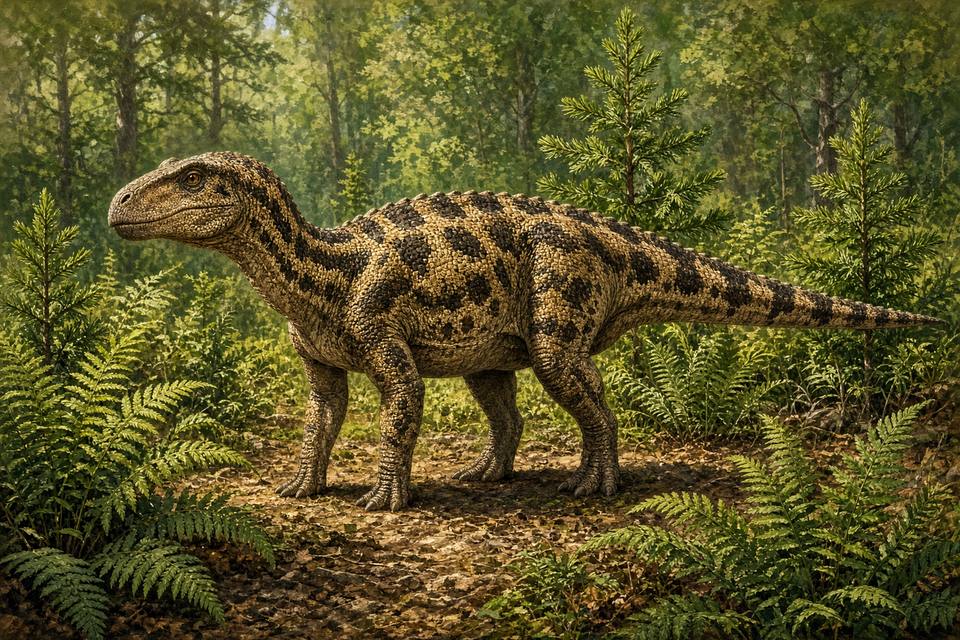 Original drawing of Emausaurus