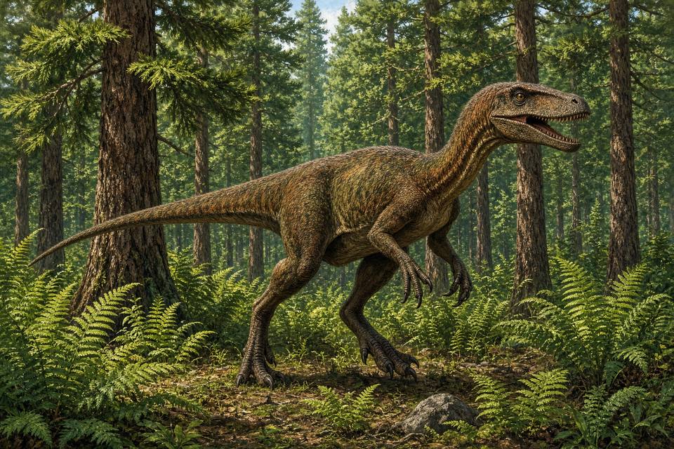 Original drawing of Eoabelisaurus