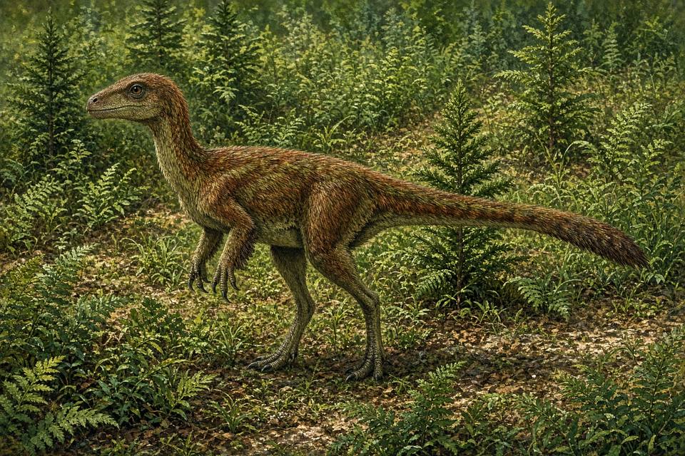 Original drawing of Eshanosaurus