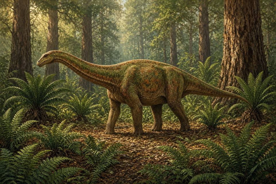 Original drawing of Europasaurus
