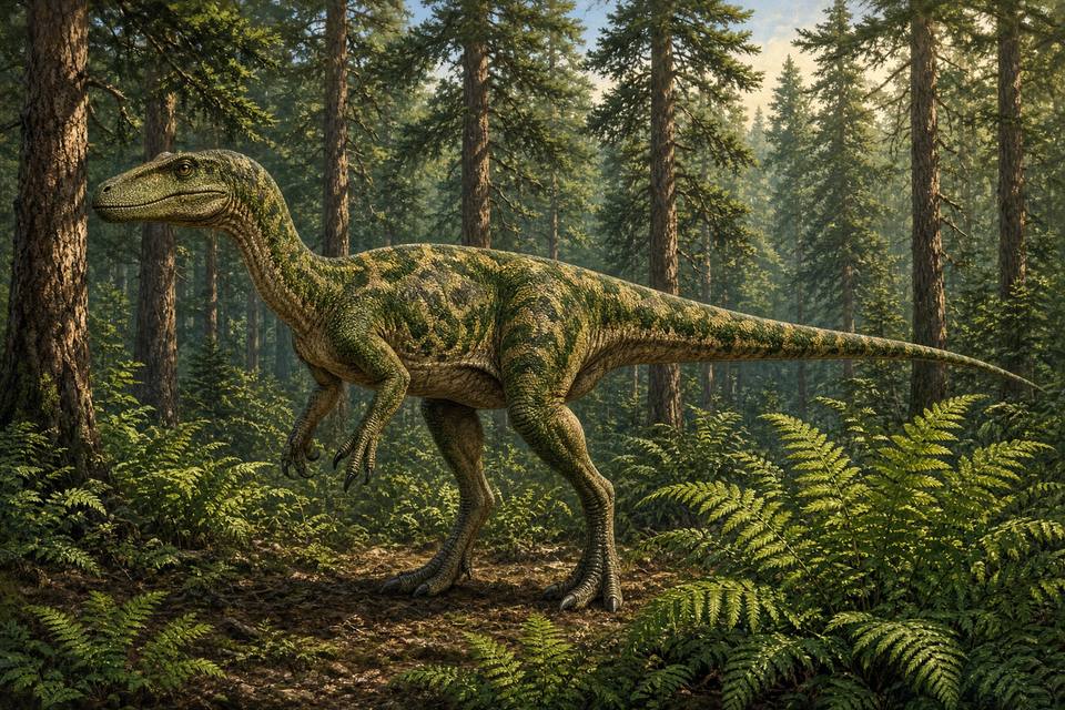 Original drawing of Eustreptospondylus