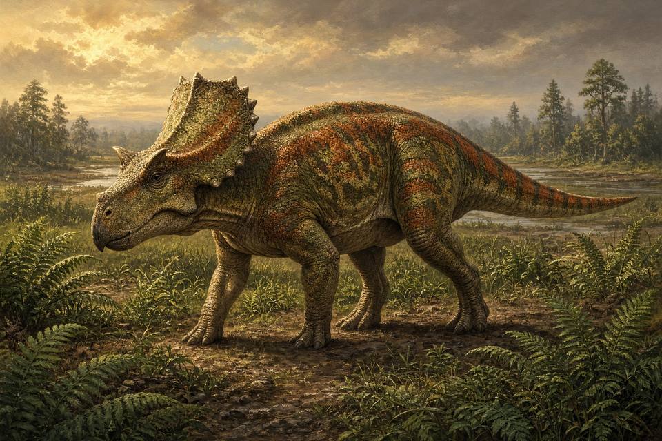 Original drawing of Ferenceratops