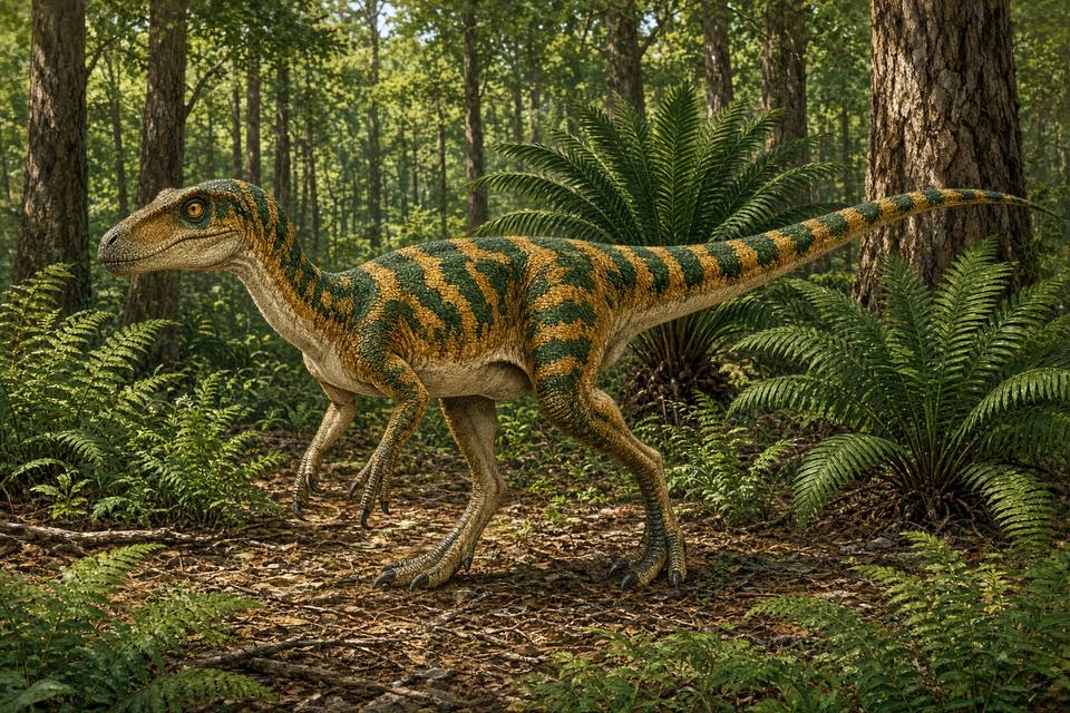 Original drawing of Fosterovenator