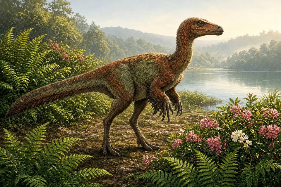 Original drawing of Fukuivenator
