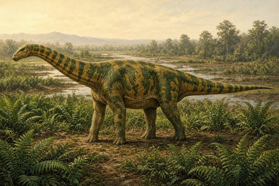 Original drawing of Garrigatitan