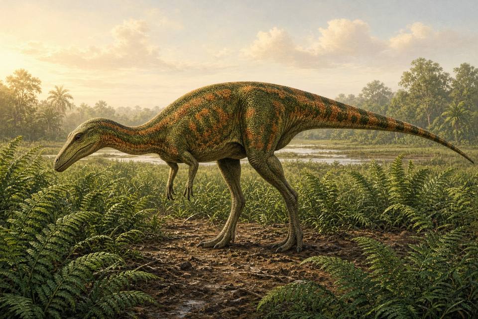 Original drawing of Gasparinisaura