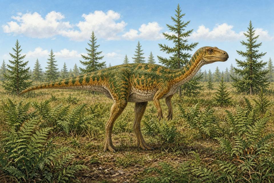 Original drawing of Geranosaurus