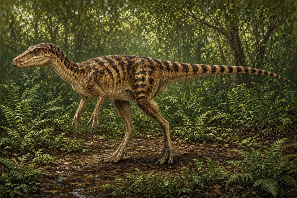 Original drawing of Gobivenator