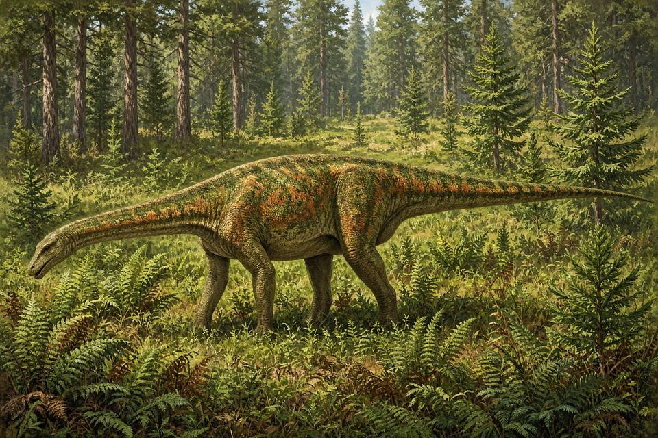 Original drawing of Gongxianosaurus