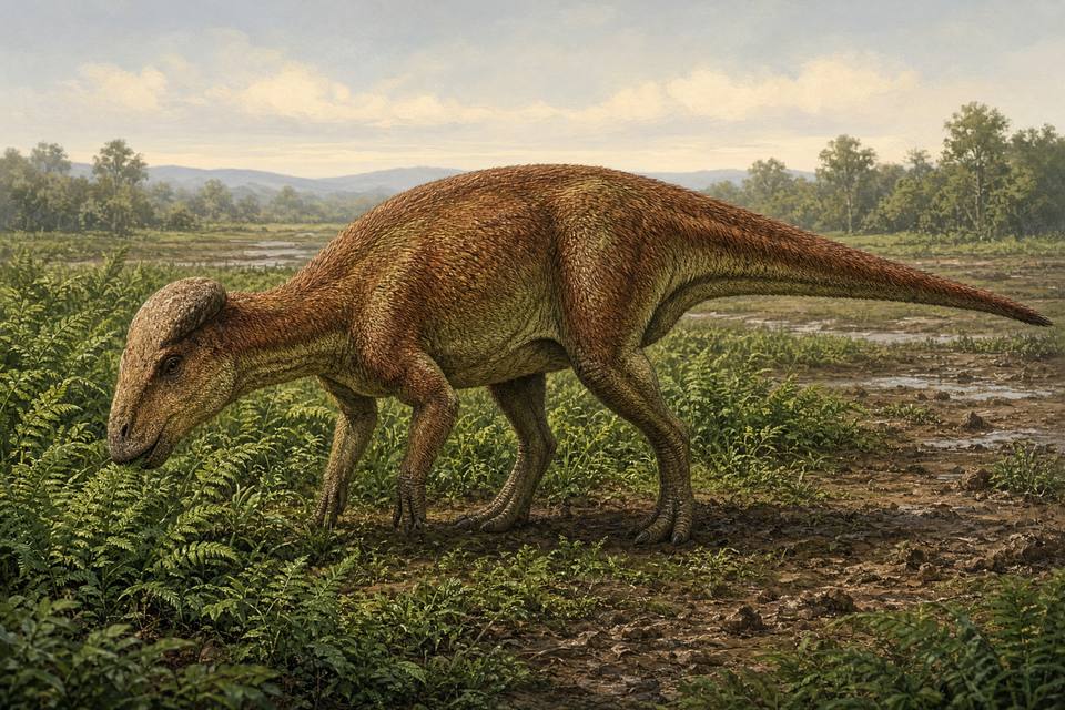 Original drawing of Hanssuesia