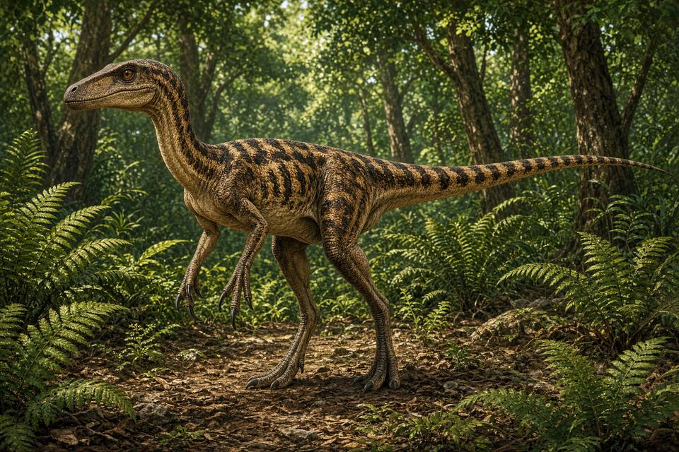 Original drawing of Haplocheirus