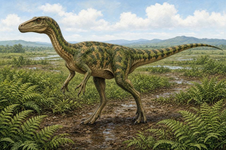 Original drawing of Heptasteornis