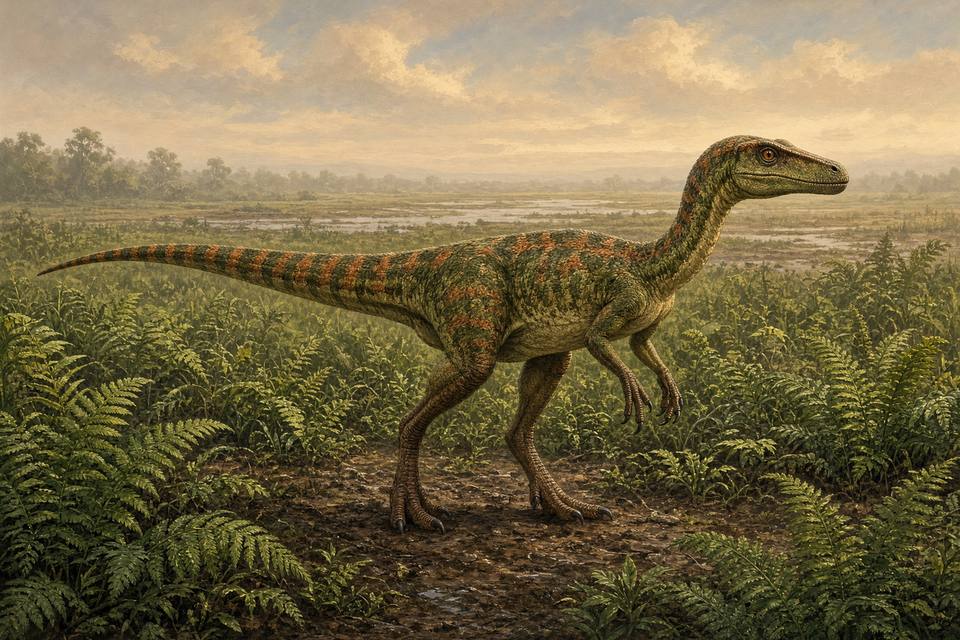 Original drawing of Hesperonychus