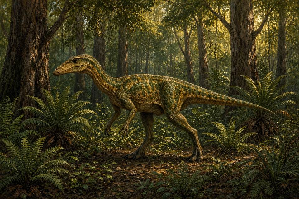 Original drawing of Hesperonyx
