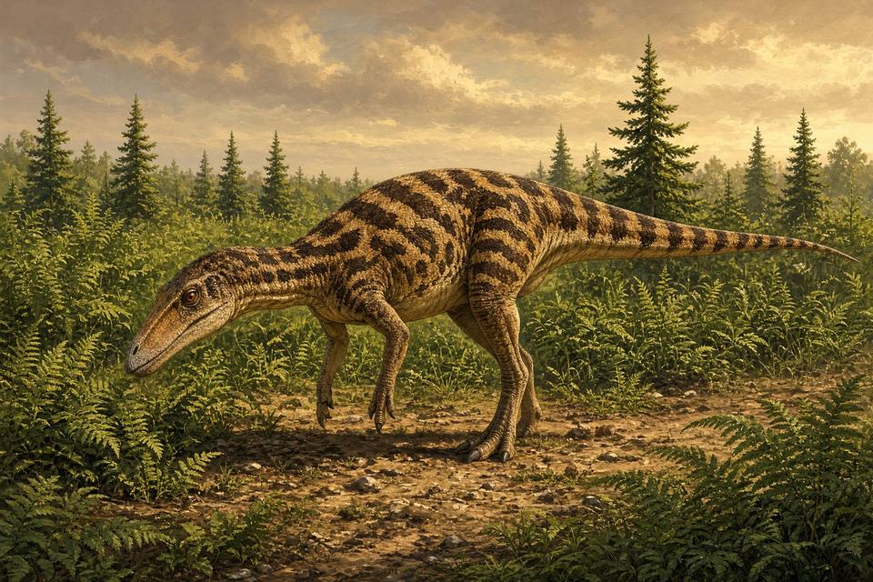 Original drawing of Heterodontosaurus