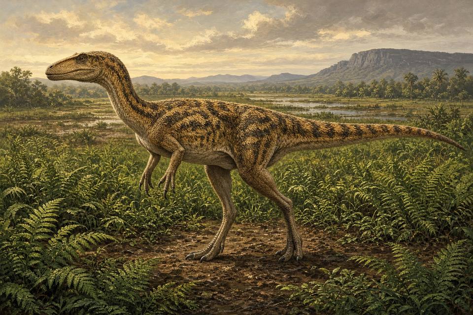 Original drawing of Huinculsaurus