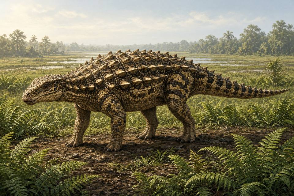 Original drawing of Hungarosaurus