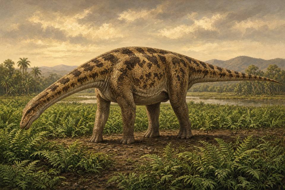 Original drawing of Hypselosaurus