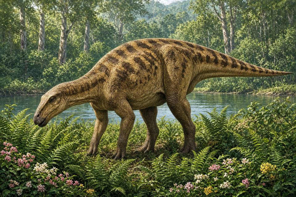 Original drawing of Iguanacolossus