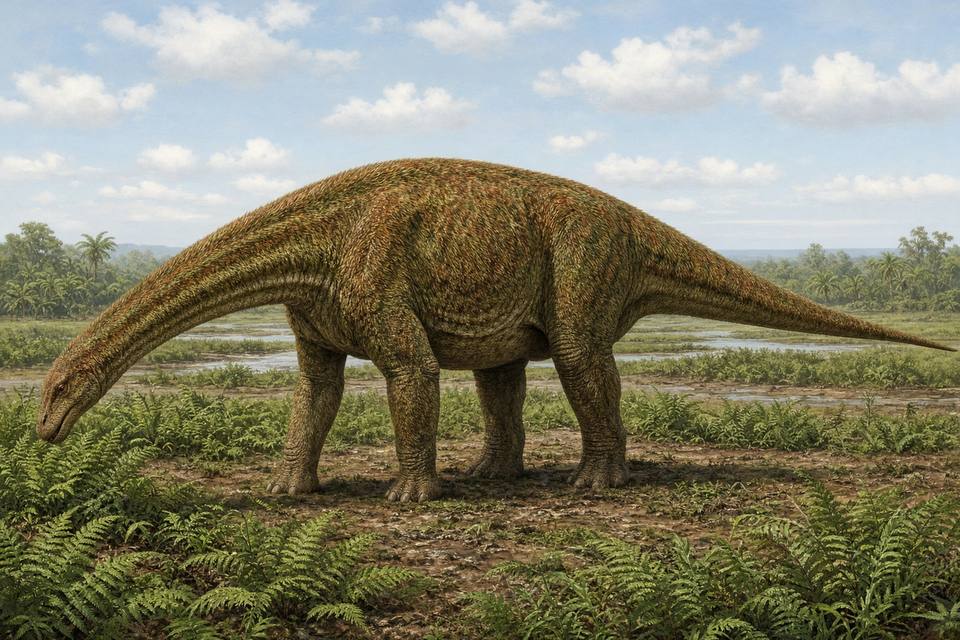 Original drawing of Isisaurus