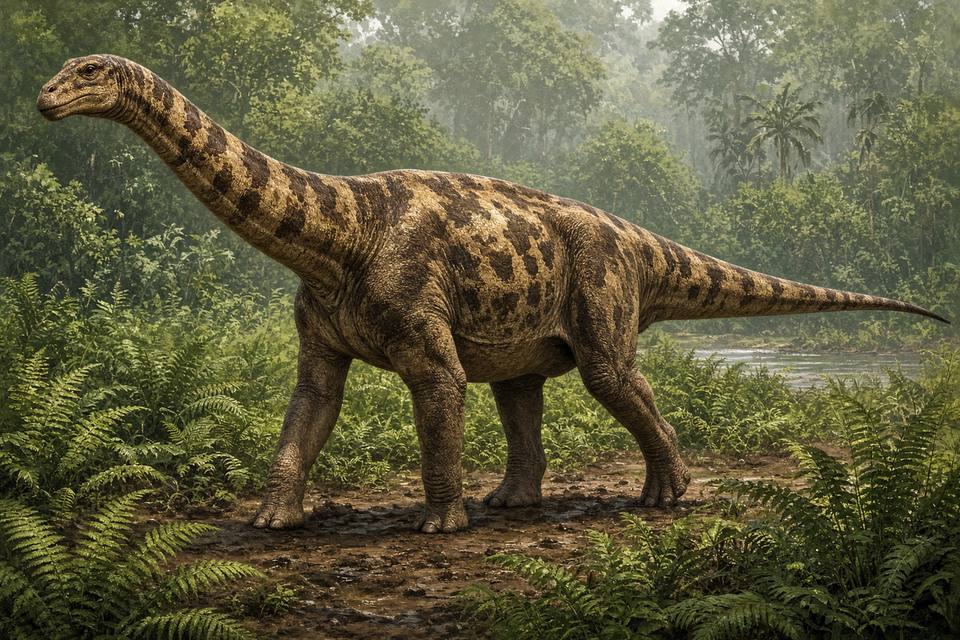 Original drawing of Jainosaurus