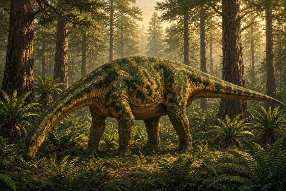 Original drawing of Janenschia