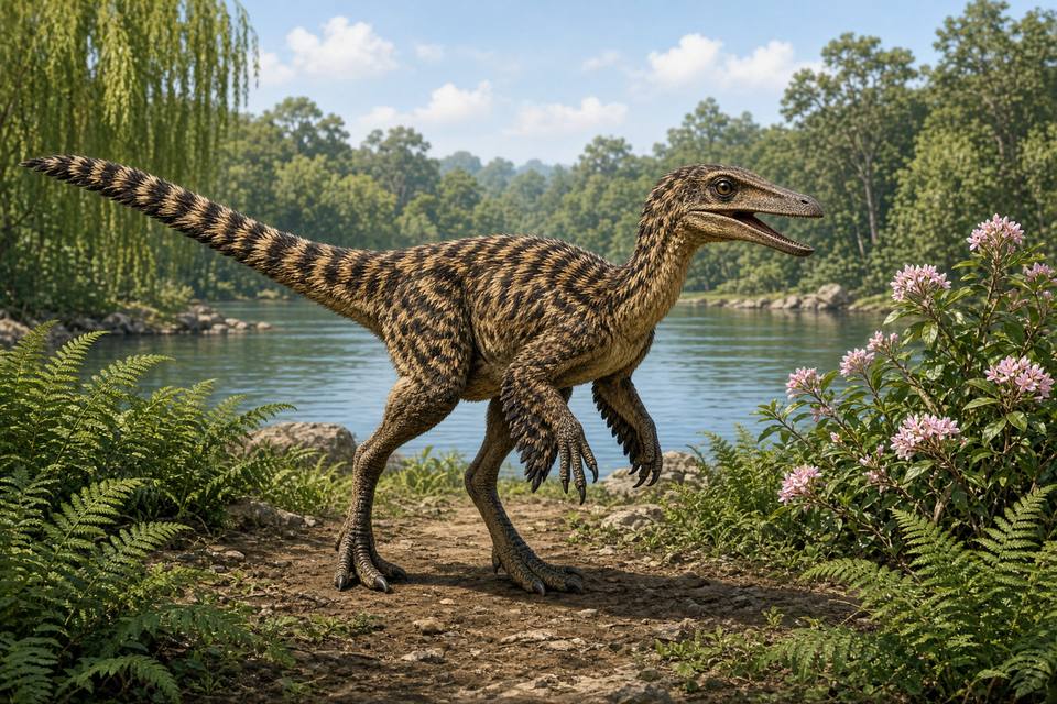 Original drawing of Jeholornis