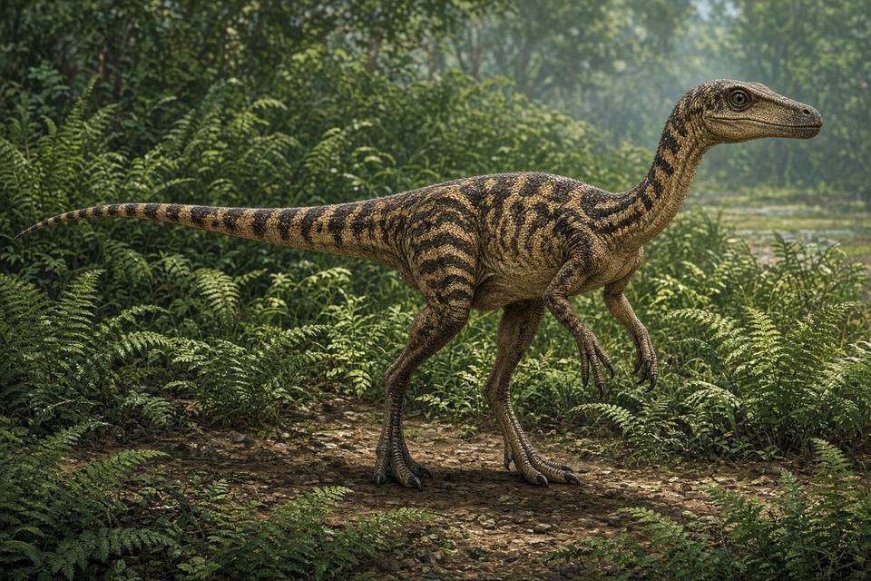 Original drawing of Jiangxisaurus