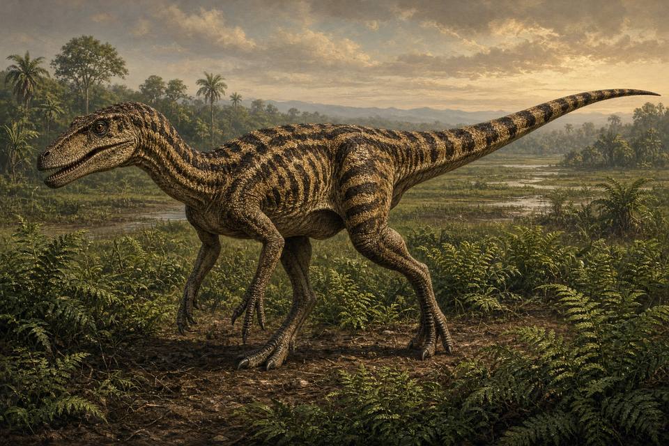 Original drawing of Jinbeisaurus