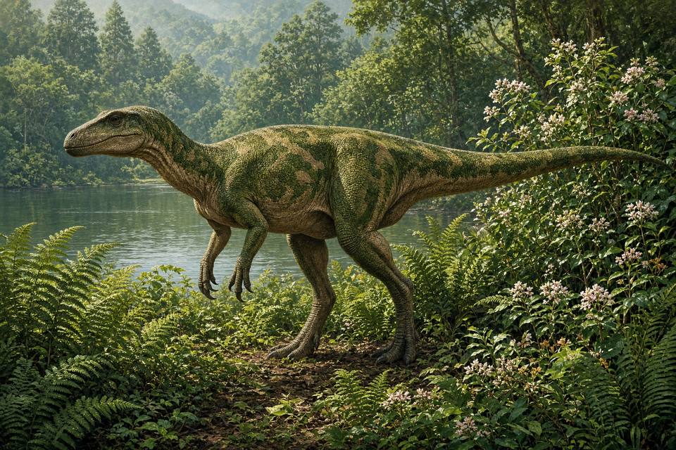 Original drawing of Jintasaurus