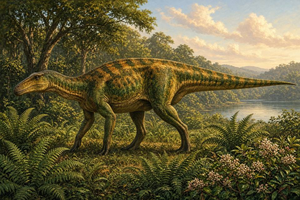 Original drawing of Jinzhousaurus