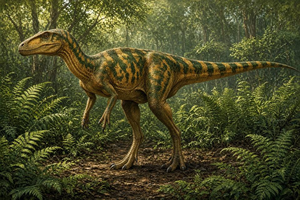 Original drawing of Joaquinraptor