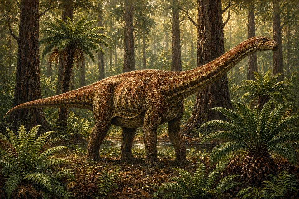 Original drawing of Kaatedocus