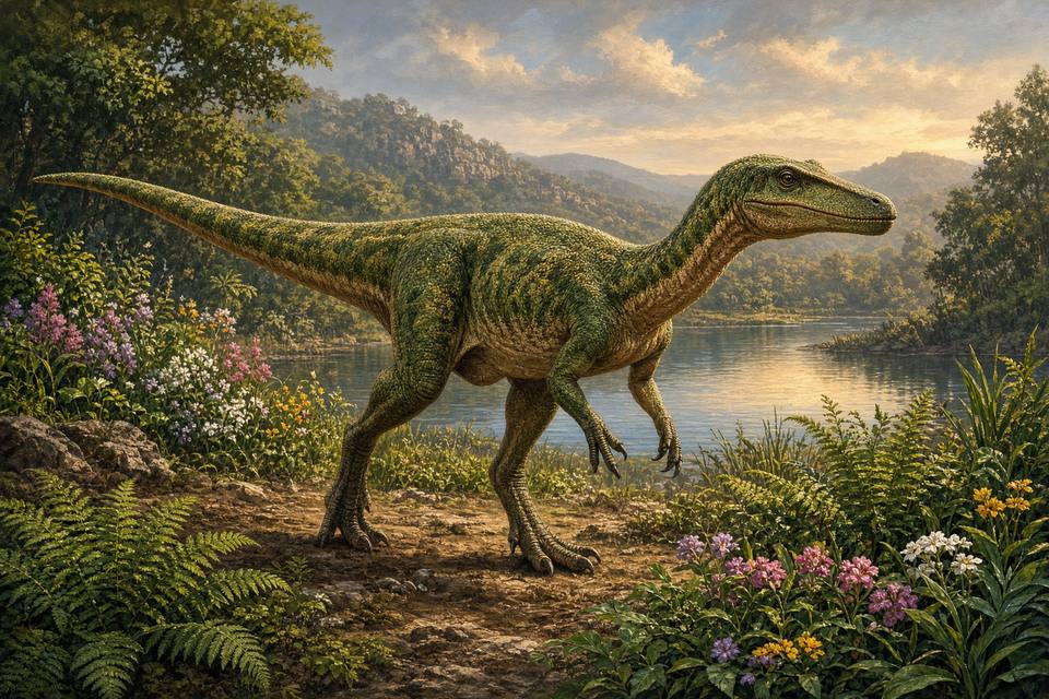 Original drawing of Kayrasaurus