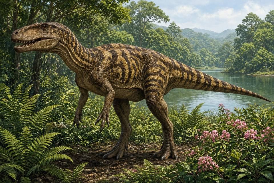 Original drawing of Kelmayisaurus