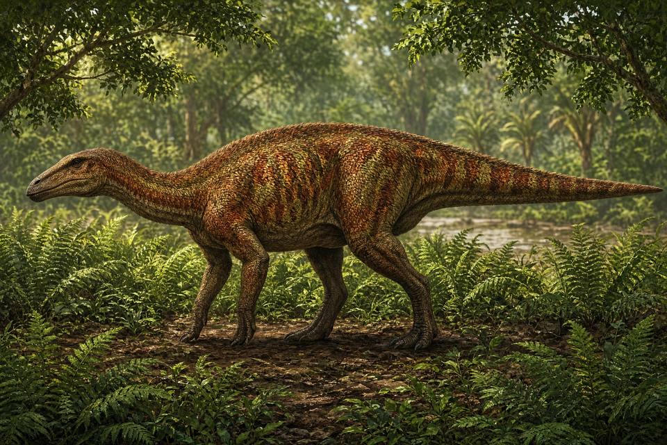 Original drawing of Kerberosaurus