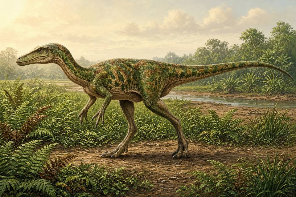 Original drawing of Khulsanurus