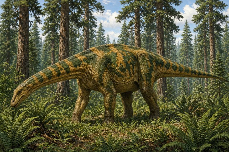 Original drawing of Klamelisaurus
